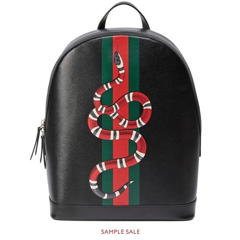 used mens gucci backpack|gucci print backpack for men.